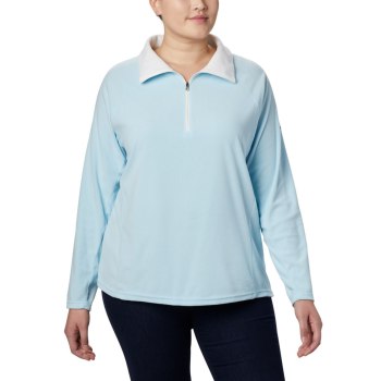 Columbia Sweater Dames, Glacial IV 1/2 Zip Plus Size Blauw, 61EWHTGDA